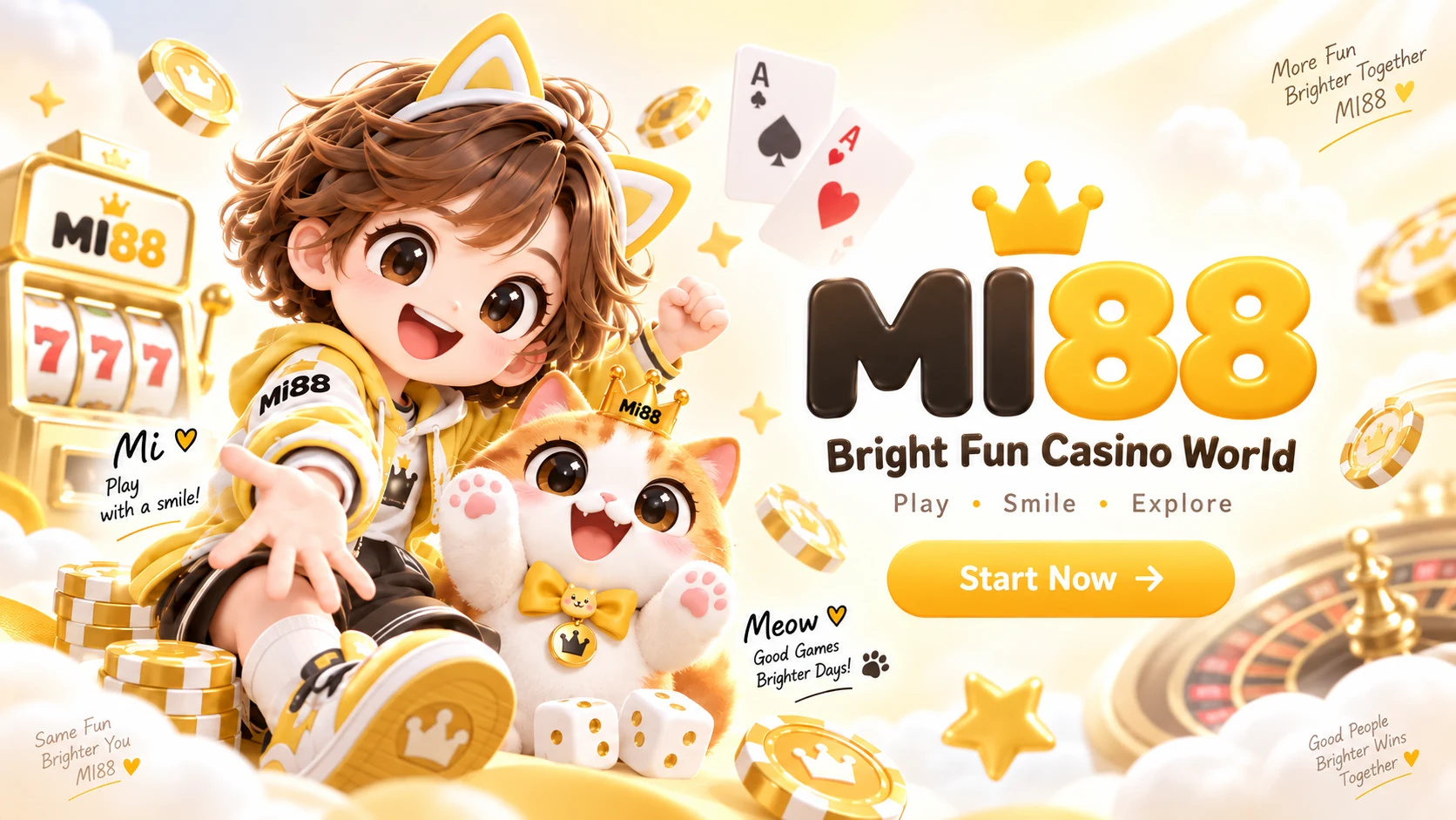 MI88 Bright Fun Casino World